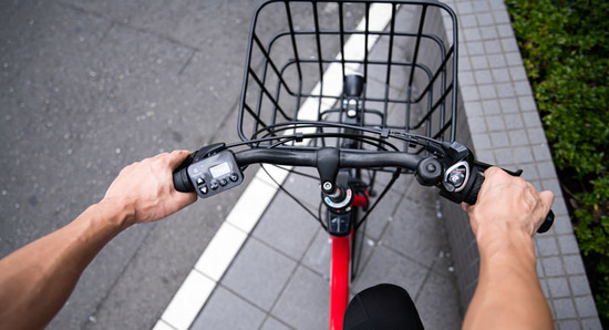 自転車ハンドル