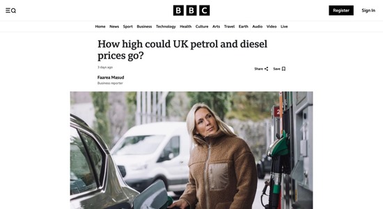 【悲報】世界のガソリン価格　英国 1L＝300円　中国・香港 1L＝600円　日本 1L＝170円