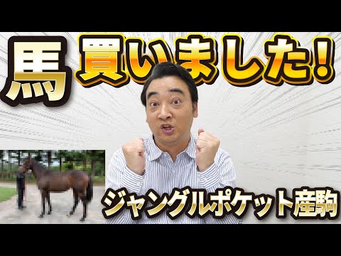 【馬】ジャンポケ斉藤、遂にジャングルポケット産駒を購入！ コノユビニュース 