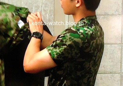 佐藤 寛太　カシオ　Gショック オリジン カモフラージュ　『テッパチ!』より