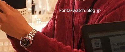 間宮 祥太朗　ロレックス　GMTマスターII  コカコーラベゼル　『ハケン占い師アタル』より