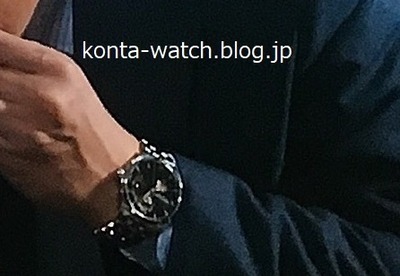 田中 哲司　ハミルトン　ジャズマスター オープンハート オート 42MM　『あなたには渡さない』より