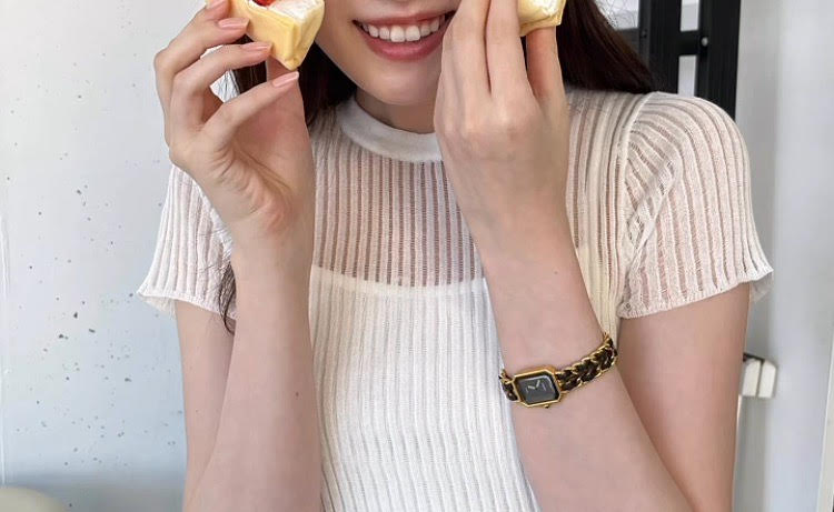 髙橋 ひかる シャネル プルミエール 公式インスタグラムより 芸能人が着けてる時計が好きなオヤジのブログ