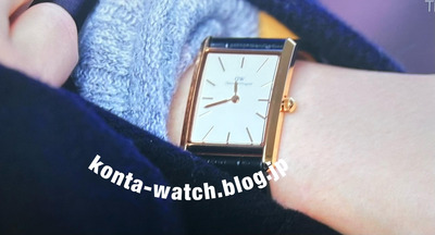 山下 美月　ダニエルウェリントン　 Bound　ピンクゴールド/ブラック　火ドラ★イレブン『御曹司に恋はムズすぎる』より