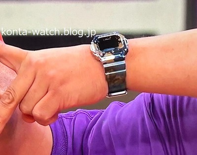 クロちゃん（安田大サーカス）　カシオ　Gショック　メタルカバード  ストリート スピリット　『火曜は全力!華大さんと千鳥くん』より