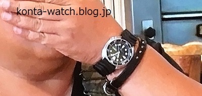 石塚 英彦（ホンジャマカ）　セイコー　150mダイバー3rdモデル　『にじいろジーン』より