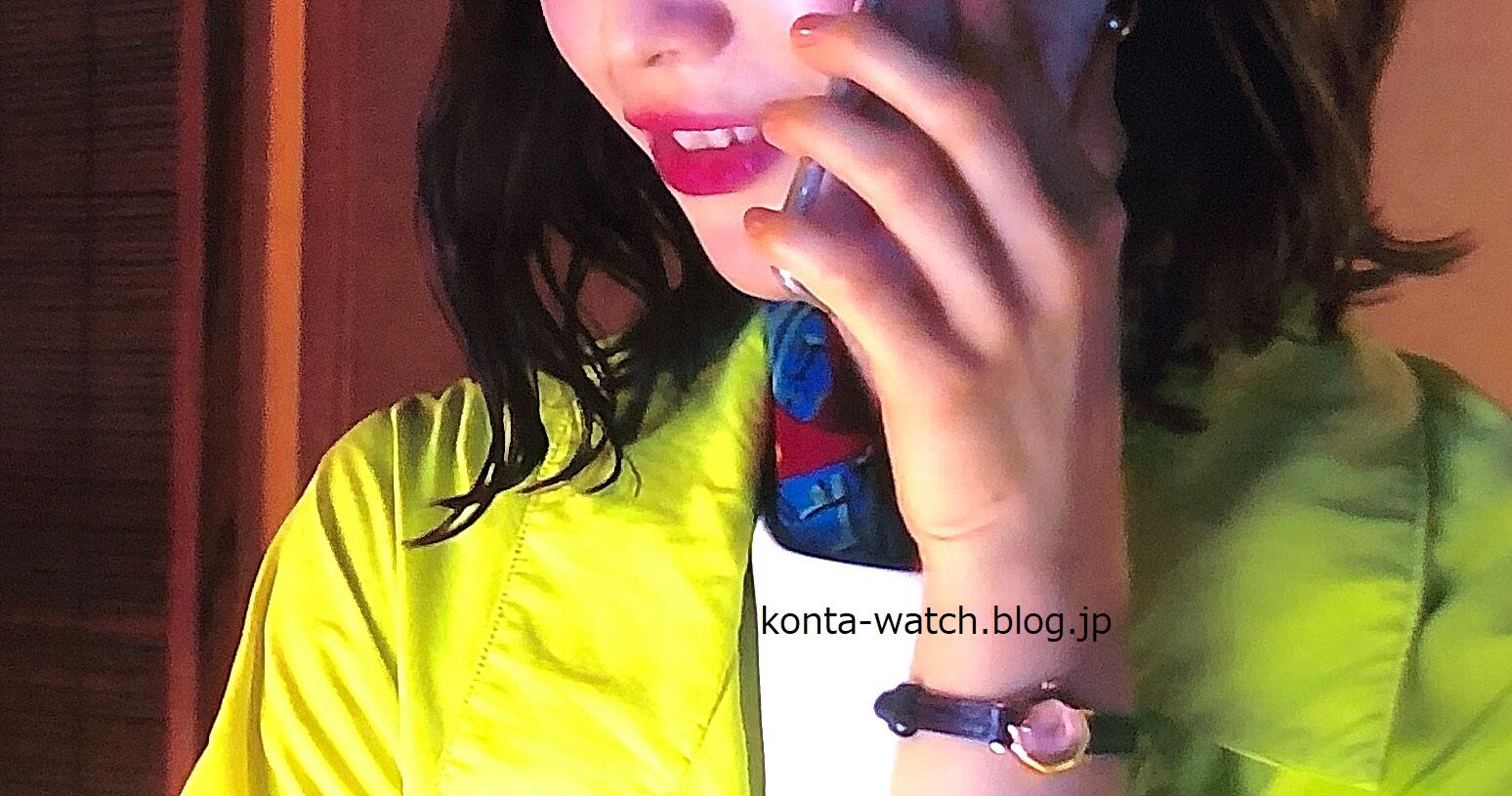 中村 ゆりか ラヴィン ブーケ 黒革の手帖 拐帯行 より 芸能人が着けてる時計が好きなオヤジのブログ