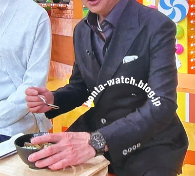 哀川 翔　ウブロ　クラシックフュージョン ブラックマジック　『ヒルナンデス！』より