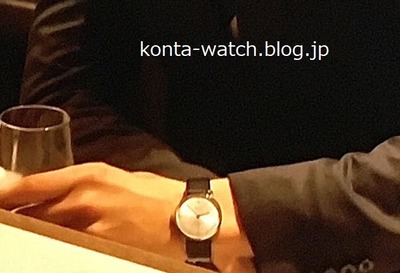 鈴木 伸之（劇団EXILE）　ハミルトン　イントラマティック 38mm 復刻モデル　『G線上のあなたと私』より　