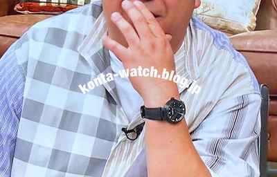 日村 勇紀（バナナマン）　ルイ・ヴィトン　タンブール オールブラック　『集まれ！内村と○○の会』より