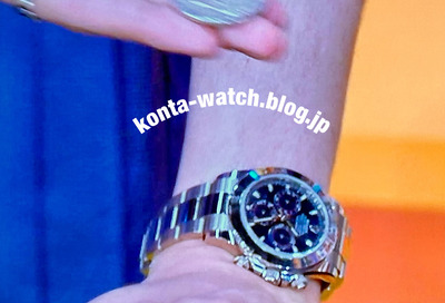 中島 健人（Sexy Zone）　ロレックス　コスモグラフ デイトナ ブルーダイヤル　『ヒルナンデス！』より