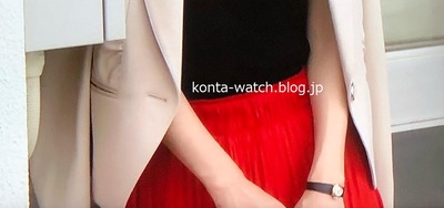 松本 まりか　ロレックス　カメレオン　フルーテッドベゼル　『竜の道 二つの顔の復讐者』より