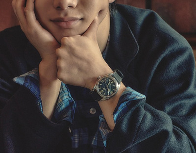 片岡 千之助　チューダー　レンジャー ハイブリッドストラップ　POPEYE Webより