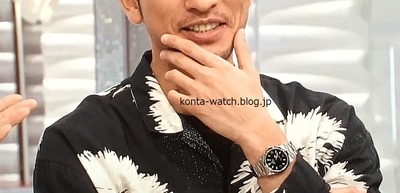 長瀬 智也(TOKIO) ロレックス エクスプローラーⅠ 『おしゃれイズム』より
