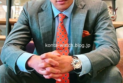 山本 耕史　ゼニス　エルプリメロ 36000VPH　金曜ドラマ『クロサギ』より