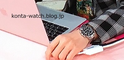 藤森 慎吾（オリエンタルラジオ）　ロレックス　コスモグラフ デイトナ ブラックダイヤル　『王様のブランチ』より