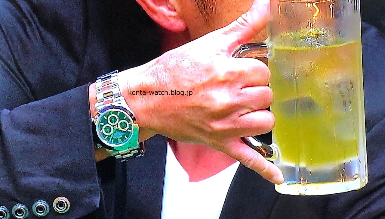 大竹 一樹 さまぁ ず ロレックス コスモグラフ デイトナ ダウンタウンなう ツマミなる話 より 芸能人が着けてる時計が好きなオヤジのブログ