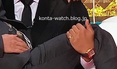 稲垣 啓太（ラグビーW杯日本代表）　カルティエ　サントス ドゥ カルティエ LM　『誰も知らない明石家さんま』より