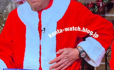 明石家 さんま　ウブロ　ビッグバン コマンドバン デザート　　『明石家サンタの史上最大のクリスマスプレゼントショー2024』より