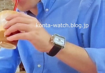 中田 敦彦（オリエンタルラジオ）　タグ・ホイヤー　モナコ キャリバー 12  クロノグラフ　『トークィーンズ』より