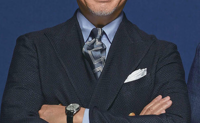 中井 貴一　グランドセイコー　メカニカルエレガンスコレクション　『MEN'S EX  2022年5月号』より