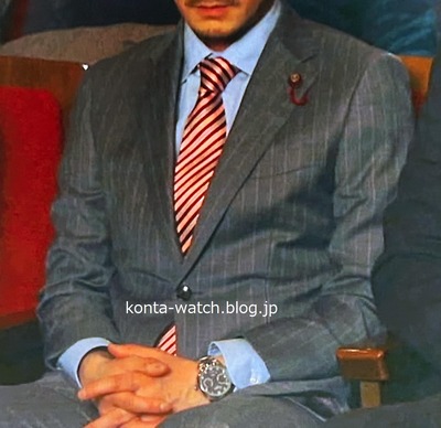 津田 健次郎　グラスヒュッテ・オリジナル　セネタ・オブザーバー　水曜ドラマ『リバーサルオーケストラ』より