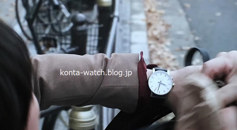 濱田 岳 モンディーン エヴォ アラーム 40mm ホワイトダイアル 芸能人が着けてる時計が好きなオヤジのブログ