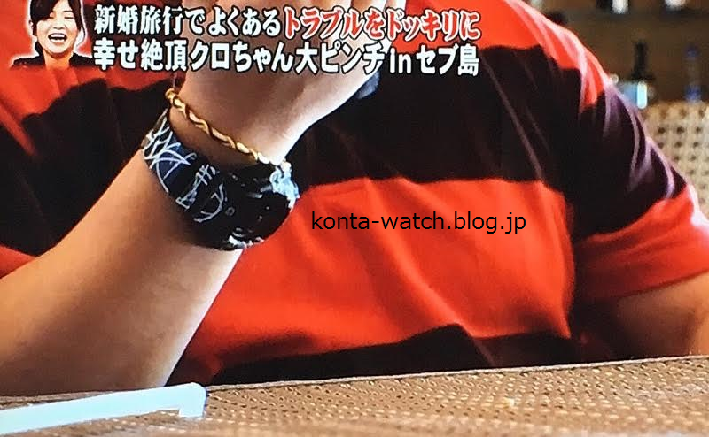 クロちゃん(安田大サーカス) カシオ Gショック フューチュラ コラボ
