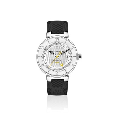 ウエンツ瑛士 ルイ・ヴィトン タンブール ムーン オトマティック GMT グレー 『火曜サプライズ』より