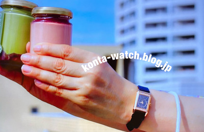 石田 ゆり子　ジャガー･ルクルト　レベルソ クラシック スモール デュエット　月10ドラマ『転職の魔王様』より