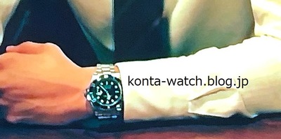 竹財 輝之助　ロレックス　サブマリーナ デイト　『東京男子図鑑』より