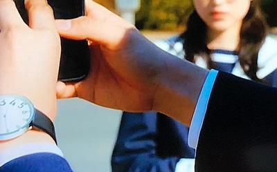 大西 流星（なにわ男子）　KLON　EDDY TIME BLACK 40mm　『夢中さ、きみに。』より