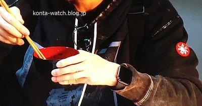 綾野 剛　アップル　アップルウォッチ シリーズ5  44mm スペースブラックステンレススチールケースとスポーツバンド　GPS + Cellularモデル　『MIU404』より