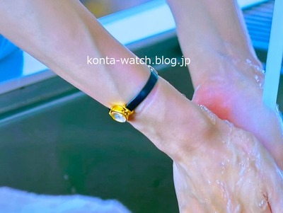 桜井 ユキ　アガット　革ベルトジュエリーウォッチ　オシドラサタデー『ボーイフレンド降臨!』より