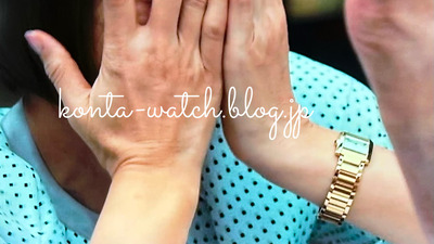 米倉 涼子　カルティエ　タンクフランセーズMM YG　『劇場版ドクターX FINAL』より