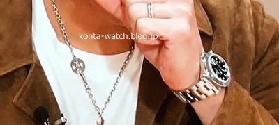 TAKAHIRO（EXILE）　ロレックス　エクスプローラーⅡ　ブラックダイヤル　『にじいろジーン』『1億人の大質問!?笑ってコラえて!』より