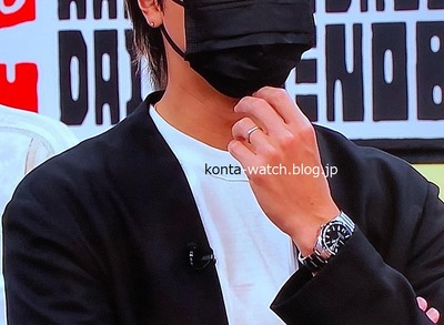 TAKAHIRO（EXILE）　ロレックス　エクスプローラー1 ブラックアウト　『火曜は全力!華大さんと千鳥くん』より