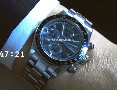 大友 康平（HOUND DOG）　トモラ 東京　クロノグラフ  ブラックダイヤル　『3年A組 -今から皆さんは、人質です-』より　