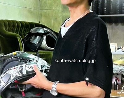 森 且行（オートレーサー）　ロレックス　コスモグラフ デイトナ　　　白文字盤　『情熱大陸』より