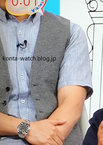 土田 晃之　ロレックス　ミルガウス　ブラックダイヤル