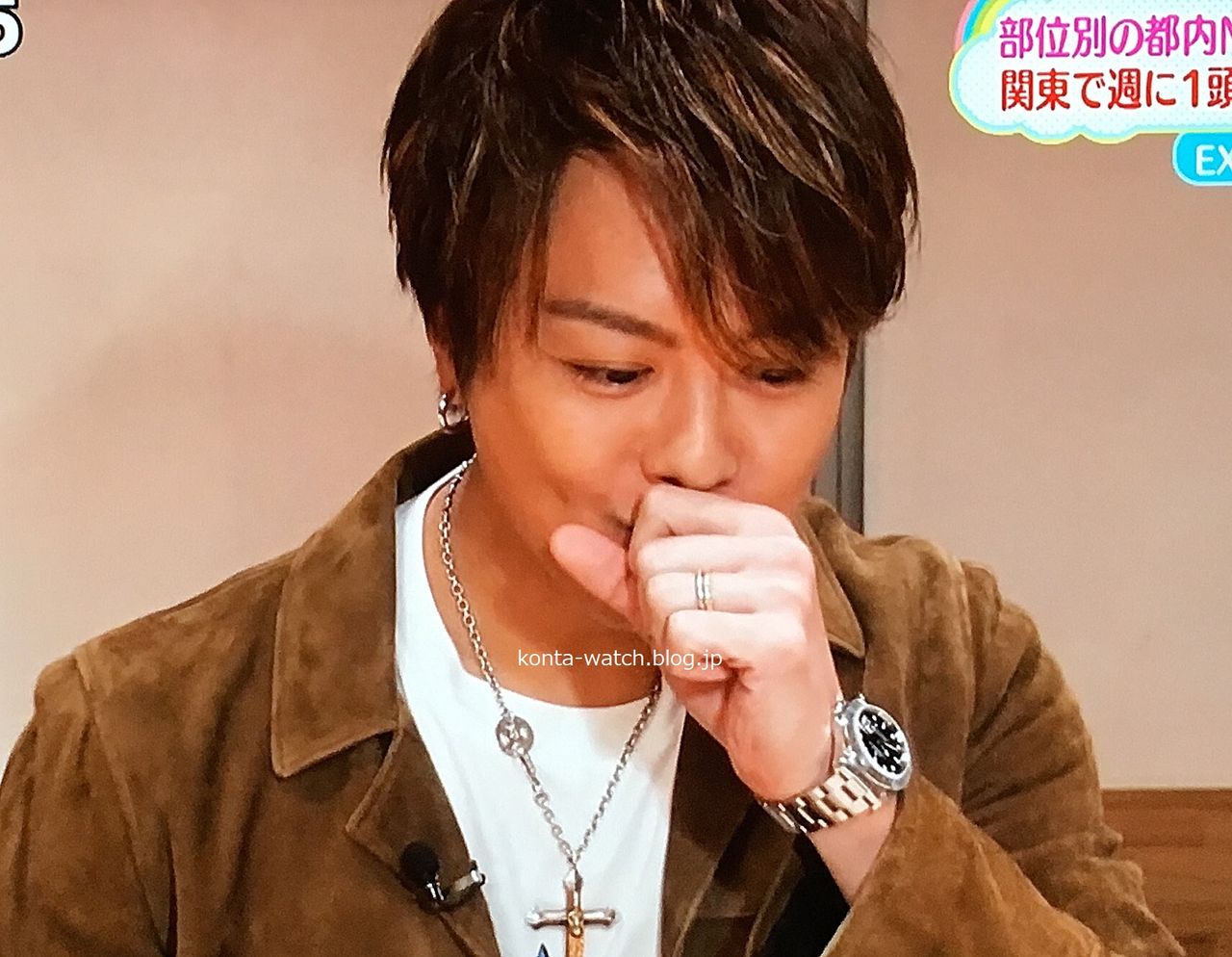 Takahiro Exile ロレックス エクスプローラー ブラックダイヤル