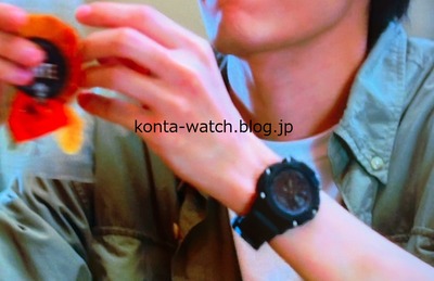 渡邊 圭祐　カシオ　Gショック アナログデジタル GA-2200シリーズ　ドラマストリーム『私のシてくれないフェロモン彼氏』より