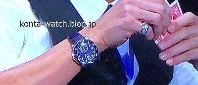 松岡 昌宏（TOKIO)　カルティエ　カリブル ドゥ カルティエ ダイバー　『VS嵐』より