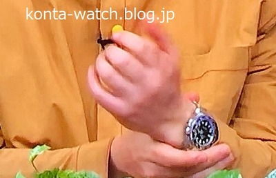 山内 健司（かまいたち）　ロレックス　 GMTマスターII　『オオカミ少年』より