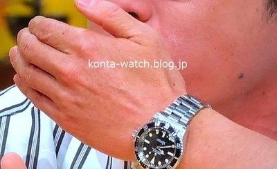 藤森 慎吾　ロレックス　サブマリーナ  ノンデイト　『王様のブランチ』より