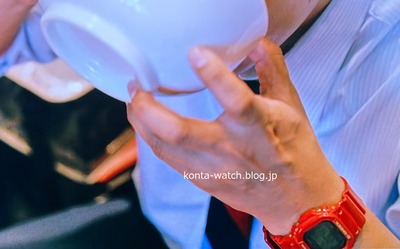 桐山 照史（ジャニーズWEST）　カシオ　Gショック　30周年記念限定モデル ライジングレッド　木ドラ24『ゲキカラドウ2』より