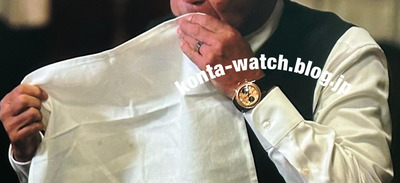 渡辺 いっけい　タグ・ホイヤー　カレラ クロノグラフ ゴールド 3N　ドラマプレミア23『財閥復讐～兄嫁になった元嫁へ～』より