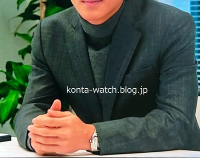 平野 紫耀（King & Prince）　カルティエ　サントス ドゥ カルティエ ウォッチ MM　金曜ドラマ『クロサギ』より