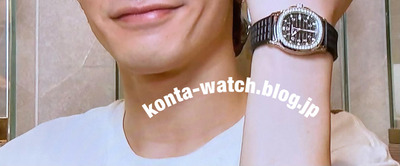 深澤 辰哉（Snow Man）　パテックフィリップ　アクアノート ルーチェ　土曜プレミアム『有吉の夏休み2024 密着77時間in Hawaii』より