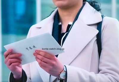 森田 望智　オリビアバートン 　クラシックス   ミディダイヤル マザーオブパール ウィズ スクリュー ディテール グレー & ローズゴールド　金曜ドラマ『妻、小学生になる。』より　